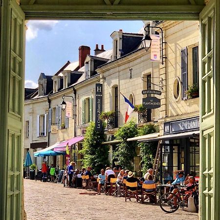 Logis Hotel La Croix Blanche Fontevraud Exteriör bild