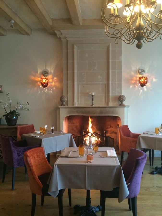 Logis Hotel La Croix Blanche Fontevraud Exteriör bild