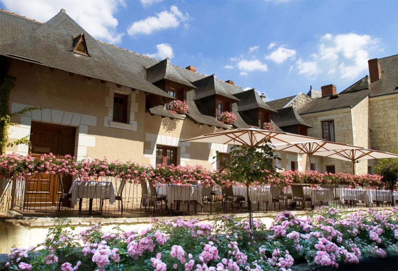 Logis Hotel La Croix Blanche Fontevraud Exteriör bild