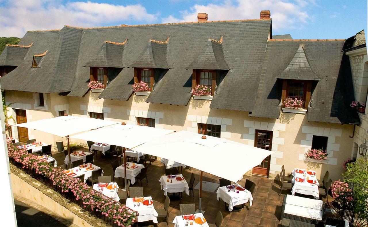 Logis Hotel La Croix Blanche Fontevraud Exteriör bild